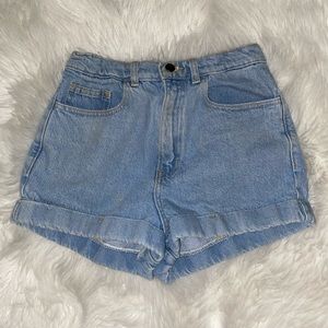 American Apparel High Waisted Shorts